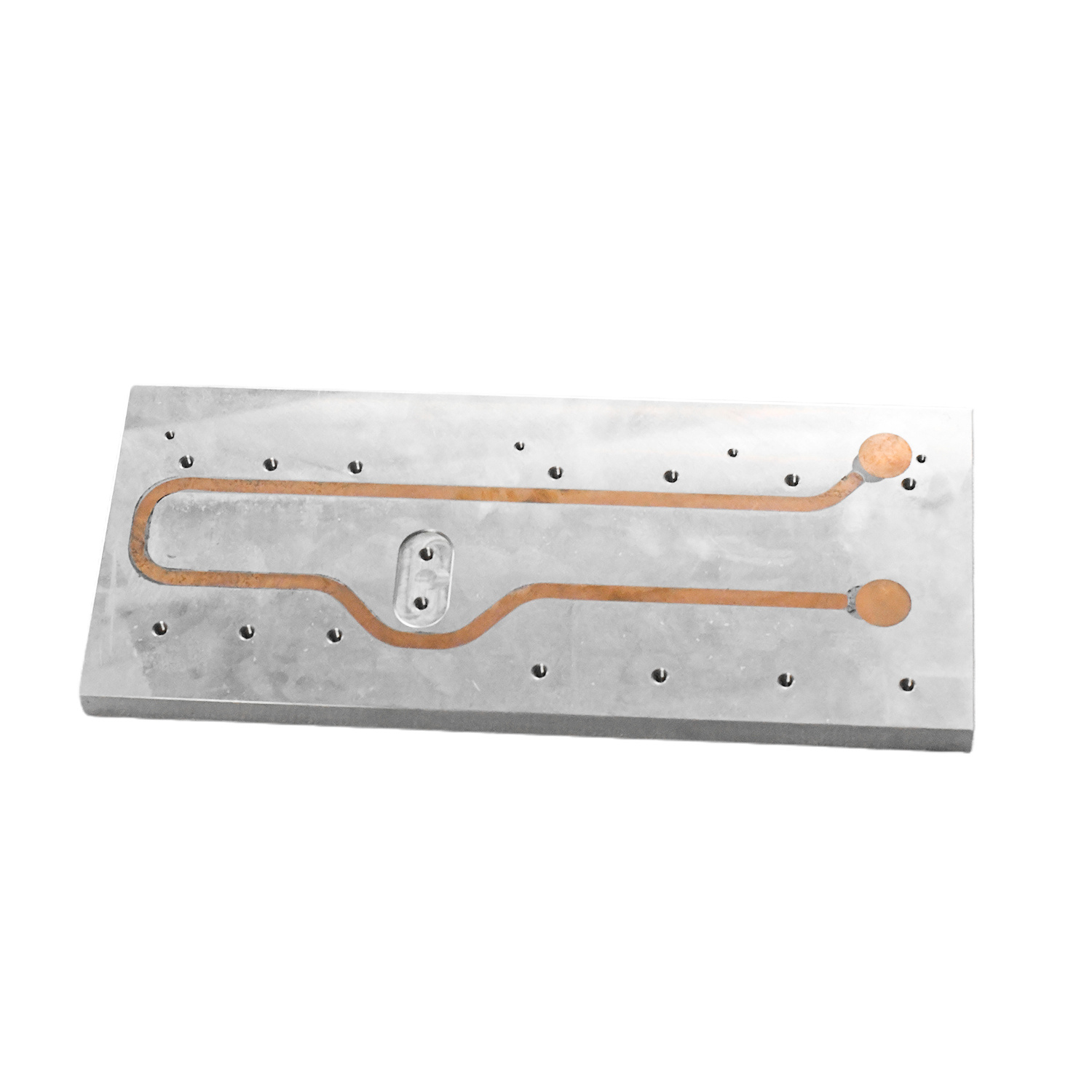 Placa de agua fría de aluminio semiconductor